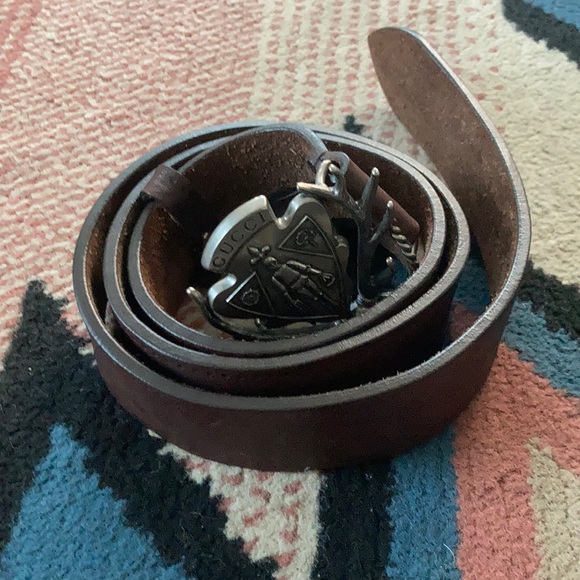 Gucci Dear Skull Crest Belt - Picture 10 of 10